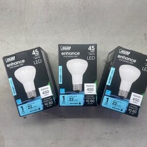 Feit Enhance R20 E26 (Medium) LED Bulb Daylight 45 Watt Equivalence 3 Pk